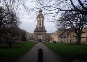 Natale a dublino Trinity College
